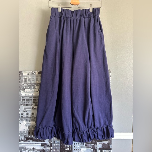 Free People Beach Cropped Wide Leg Pants - Picture 2 of 11